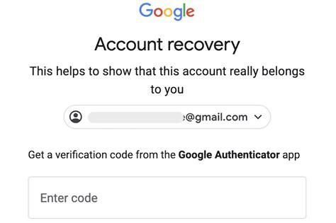 recover google authenticator|Get verification codes with Google Authenticator